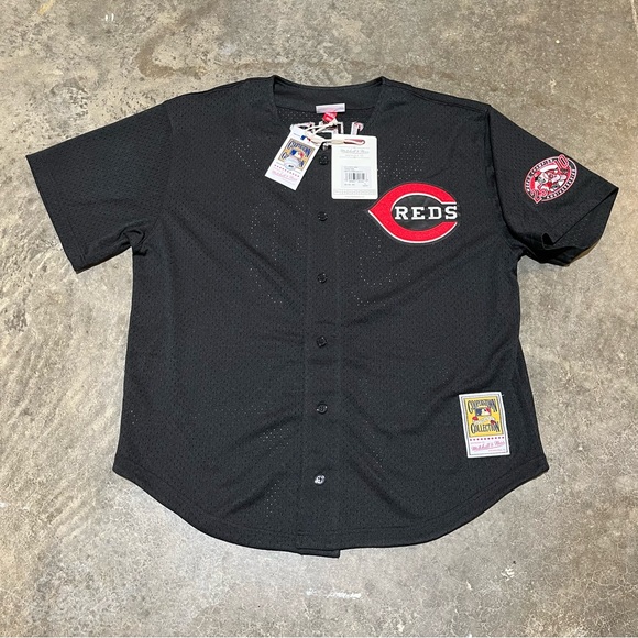 Mitchell & Ness Other - Mitchell & Ness Cincinnati Reds Ken Griffey Jr 2000 Black Jersey Men’s Size XL